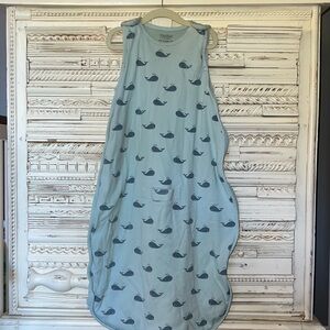Woolino Blue Whale Print Sleep Sack